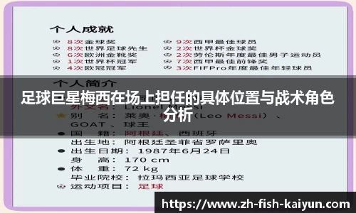 足球巨星梅西在场上担任的具体位置与战术角色分析
